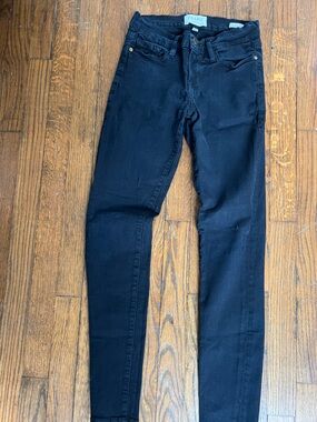 Frame Denim Black Skinny Jeans